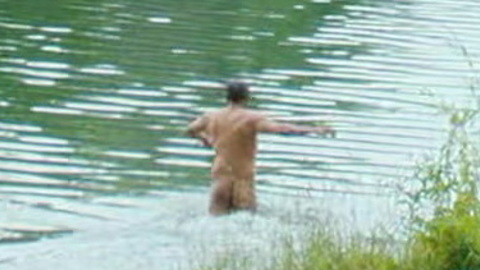 Alexander Karim Naked in Off Track 2. Butt, black, far away. 196825