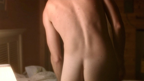 Whitmer Thomas Naked as Albert. Butt, bedroom, close-up. 196833