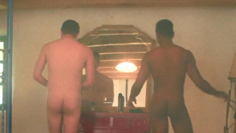 Yann Gael Naked in Vanilla. Butt, Gay, Shirtless, black, brown hair. 196915