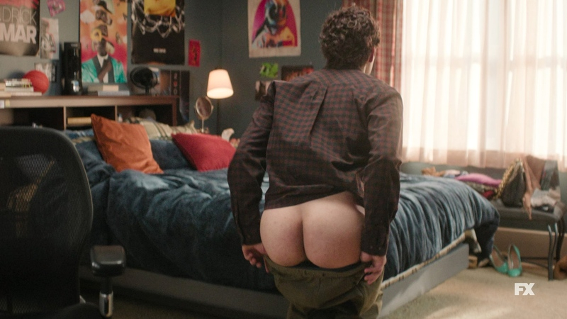 Samir from Adults Naked. Butt, flashing, mooning. 197033