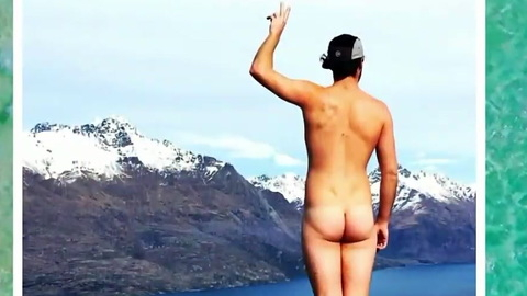 Self from Below Deck Naked. Butt, moon, mooning. 198191