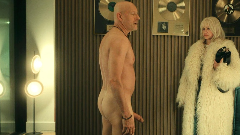 Jan from An!ela Naked. Butt, Penis, Prosthetic, Shirtless, bald, middle aged man. 197051