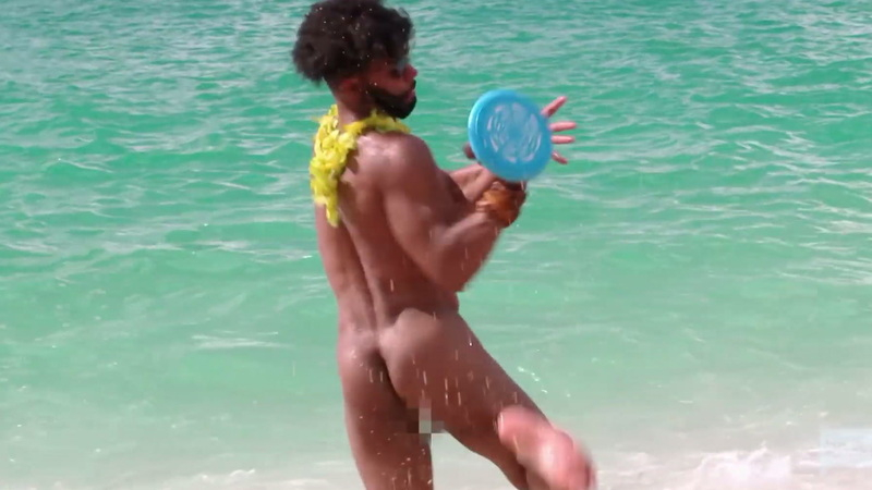 Tony Genius Naked in Below Deck. Butt, beach, naked. 197263