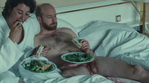 Lukas Turtur Naked as Franz. Balls, Penis, Shirtless, bald, beard. 197421