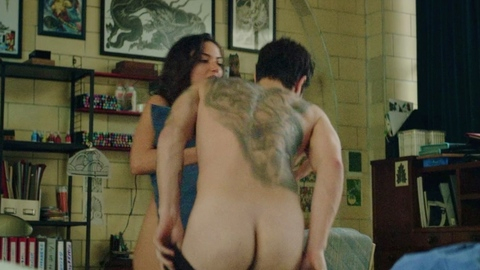 Rule Archer from Marked Men: Rule + Shaw Naked. Butt, close-up, getting out of bed. 197507