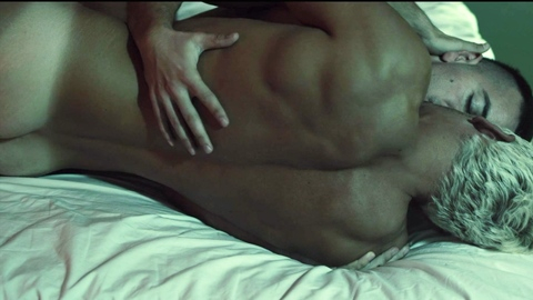 Roberto Gobbi Naked as N/A. Butt, Gay, bleached blonde, kissing. 197511
