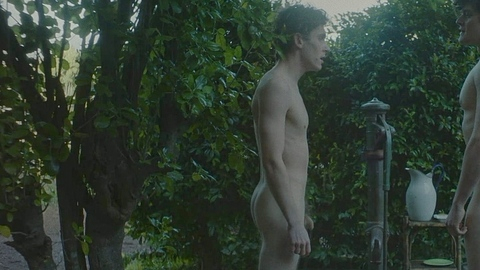 Nudes of Owen James from Lilies Not for Me. Butt, Penis, Shirtless, 2 men, barefoot. 197676