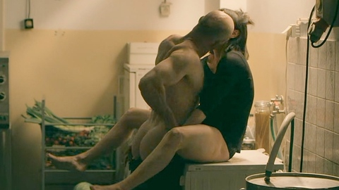 Bartosz Picher Naked as Borys. Butt, bald, nude. 197775