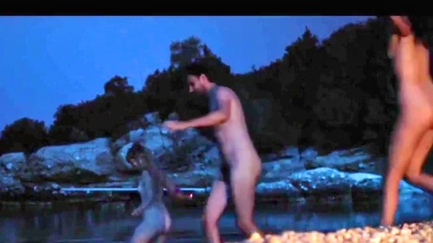 Mario Banushi Naked as Mario. Balls, Penis, Shirtless, beach, nude. 198039