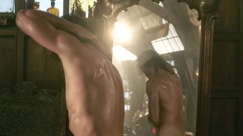 Nudes of Victor Frankenstein from Frankenstein. Butt, Shirtless, A-List, long hair. 199152