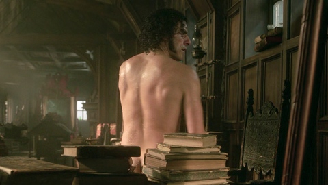 Victor Frankenstein from Frankenstein Naked. Butt, Shirtless, A-List, long hair. 199157