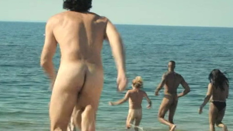 Marco Pigossi Naked as Lourenço. Butt, Gay, Shirtless, brown hair, daytime. 198399