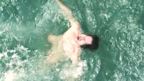 Lourenço from High Tide Naked. Penis, Shirtless, brown hair, nude. 198389