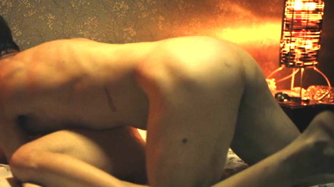 Artyom Bystrov Naked in Daring. Butt, Shirtless, Straight, brown hair, in bed. 198481