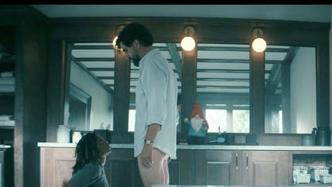 Hamish Linklater Naked in Gen V. Butt, Straight, bathroom, nude. 198607