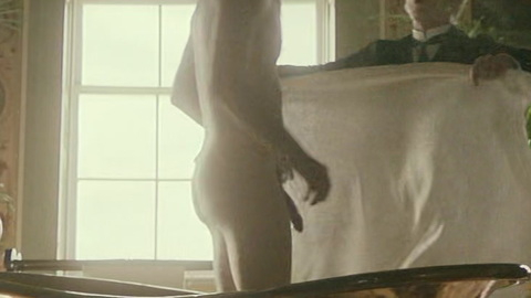 Arthur Guinness from House of Guinness Naked. Butt, Penis, Shirtless, bath, brown hair. 198527