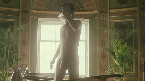 Anthony Boyle Nude in House of Guinness. Balls, Penis, Shirtless, bath, brown hair. 198526