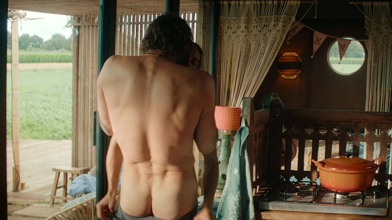 Pieter Embrechts Naked as Arnaud. Butt, kitchen, man/woman. 198723