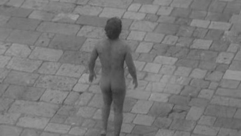 Pio Marmaï Naked as Nero. Butt, black and white, brown hair. 198765