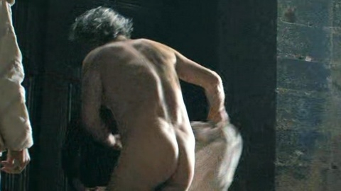 Louis-Do de Lencquesaing Nude in Néro the Assassin. Butt, bath, bathtub. 198760
