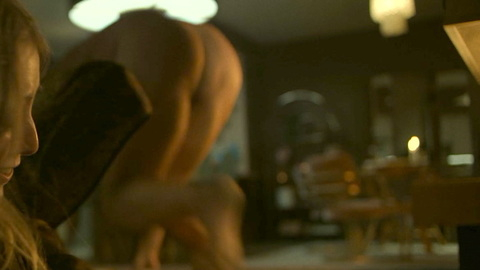 Augustus Prew Naked in Devil in Disguise: John Wayne Gacy. Butt, butt in the air, floor. 198907