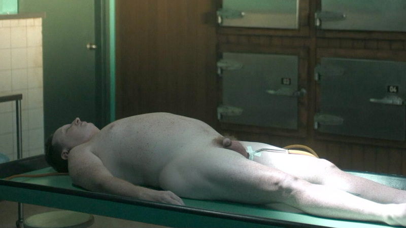 Nudes of Dead Male Body #1 from Devil in Disguise: John Wayne Gacy. Balls, Penis, Shirtless, full frontal, morgue. 198900
