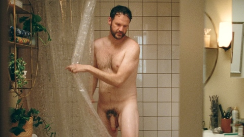 Kyle Marvin Naked in Splitsville. Balls, Penis, Prosthetic, Shirtless, getting out of shower, nude. 199009