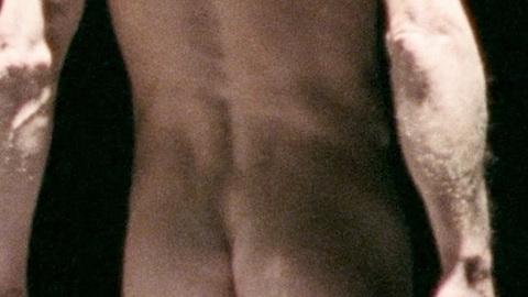 Nudes of John Diman (Young) from Reflection in a Dead Diamond. Butt, back, dark room. 199548