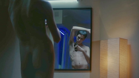 Max Suen Naked as Santiago. Butt, Shirtless, mirror, mirror selfie. 199575