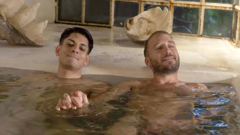 Michele Terralavoro Nude in Six Candies. Balls, Penis, Shirtless, hot tub, nude. 199930