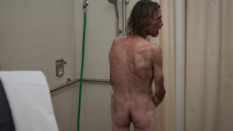 Charles Baker Naked as Troy Digby. Butt, bare back, dirty. 199953