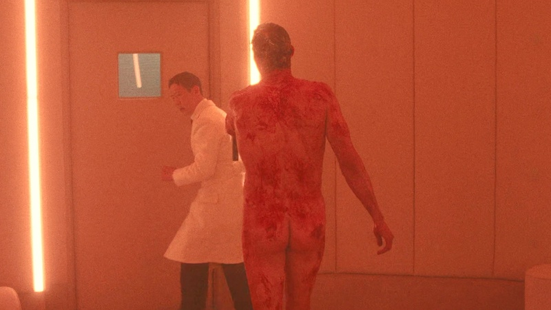 Ashton Kutcher Naked in The Beauty. Butt, Shirtless, brown hair, nude. 200245