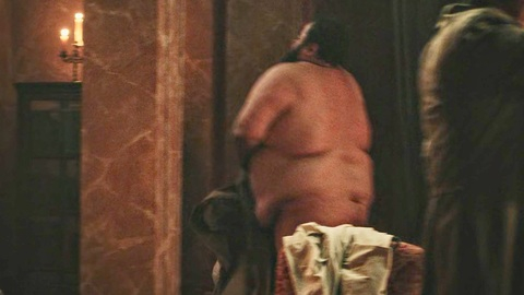Fábio de Luca Naked as Tenorio Madeiera. Butt, bedroom, nude. 200223