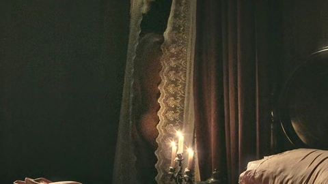 Gabriel Godoy Naked as Honorato Costa Pinto. Butt, Straight, candles, curtains. 200445