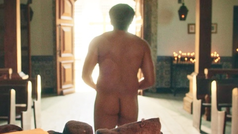 Padre Aranha from Madam Beja Naked. Butt, church, nude. 200567