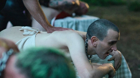 Harry Melling Naked as Colin. Butt, Gay, bent over, buzzcut. 201249