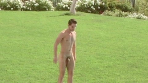 Jason Caceres Naked in A Love Like This. Balls, Penis, Shirtless, long shot, nude. 201349