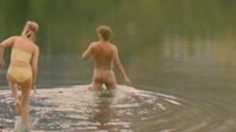 Rudy Pankow Naked as Scotty Landry. Butt, lake, mountains. 201681