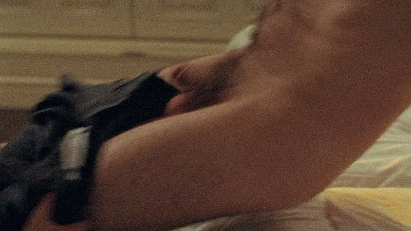 Taxi Passenger (Lover) from Something Is About to Happen Naked. Balls, Penis, hairy, in bed. 201761
