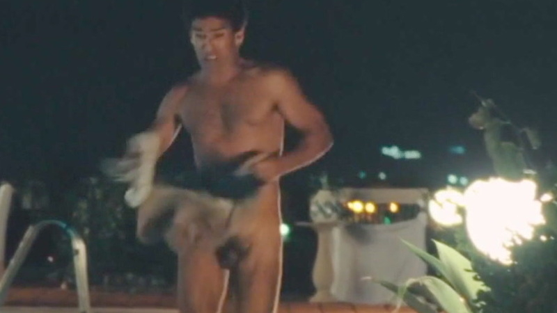 Salim Kechiouche Naked in Mektoub, My Love: Canto Due. Balls, Penis, Shirtless, night, pool. 201787