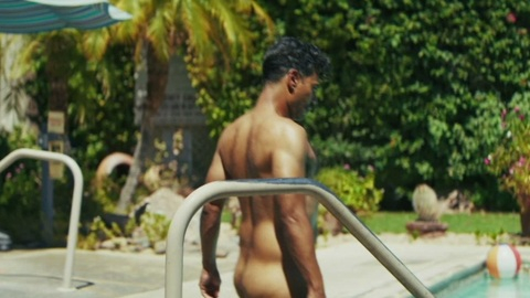 Ephraim López Nude as Eric Barnard. Butt, Shirtless. 201914