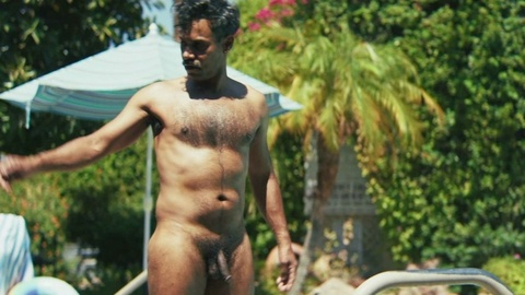 Ephraim López Naked in Laid Bare. Balls, Penis, Shirtless. 201913