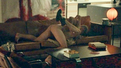 Adam Bobik Nude in Colors of Evil: Black. Butt, Straight, couch sex, man on top. 202063
