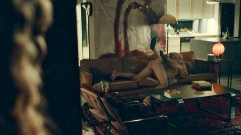 Adam Bobik Naked in Colors of Evil: Black. Butt, Straight, couch sex, man on top. 202062