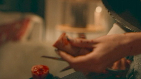 Jake Manley Nude as Jake. Penis, Prosthetic, blood, bloody. 202106