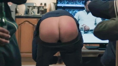 Tyler Dobbs Nude in Tip Toe. Butt, bent over, mooning. 202360
