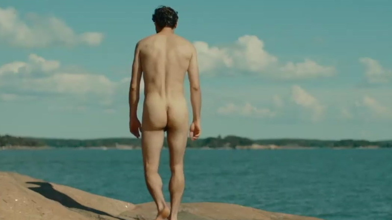 Nicola Perot Naked in Power of Love. Butt, back, beach. 202531