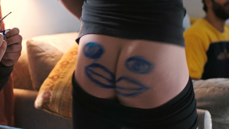 Nudes of Brent from Adults. Butt, nude, paint on body. 202740