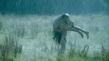 April Showers! Nude in the Rain Fetish Barefoot Fetish 285