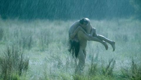 April Showers! Nude in the Rain Fetish Barefoot Fetish 285